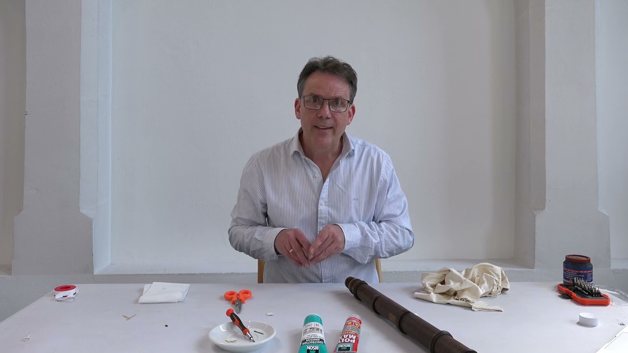 Wouter Verschuren on changing key-pads on the historical bassoon