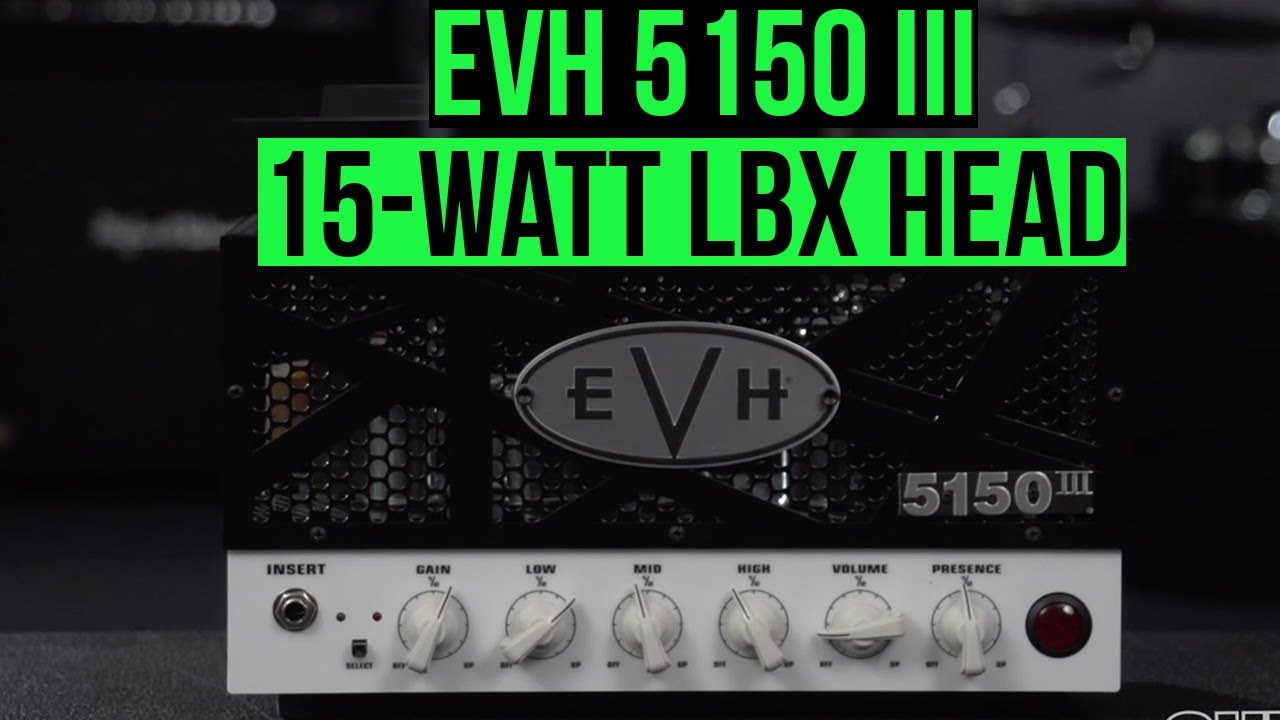 EVH 5150 III 15-Watt LBX Head