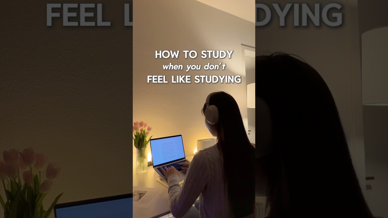 How to Study When You Don&rsquo;t Feel Like Studying 😩 @Notion​⁠​⁠ #NotionForStudents #Notion#studytips