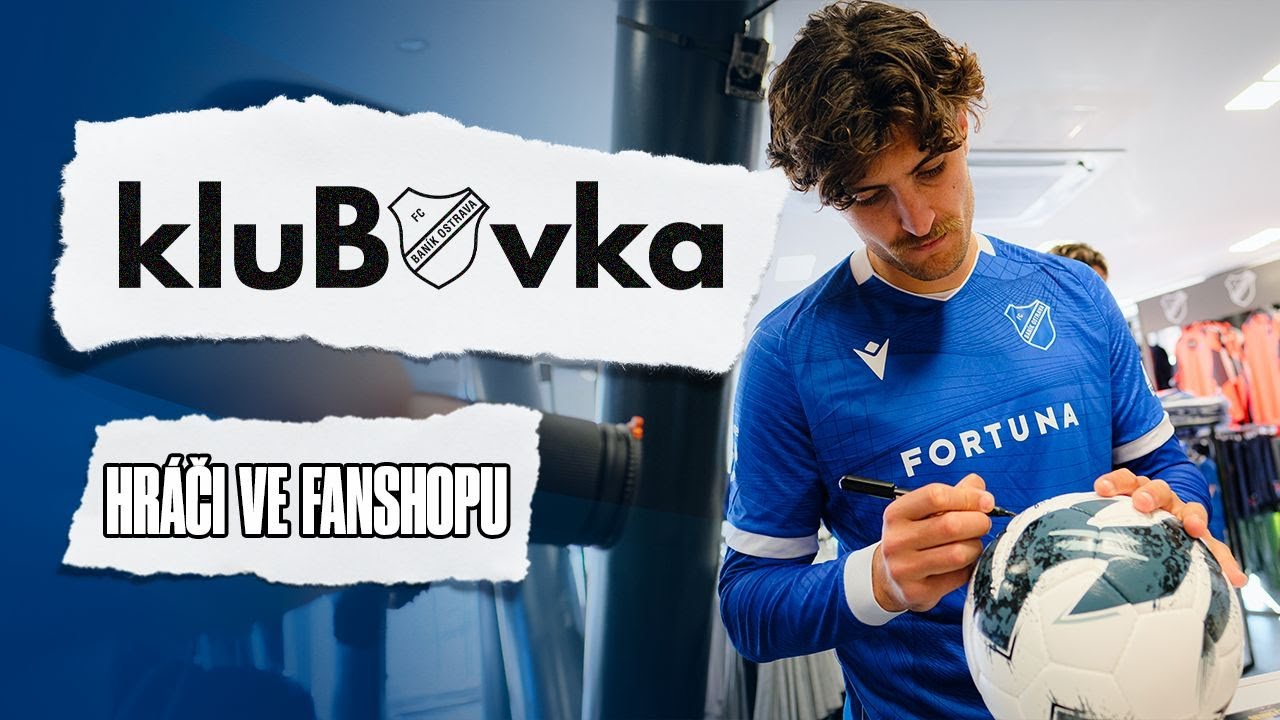 kluBOvka #2 |  Prodej lístků ve Fanshopu FCB s hráči A týmu.