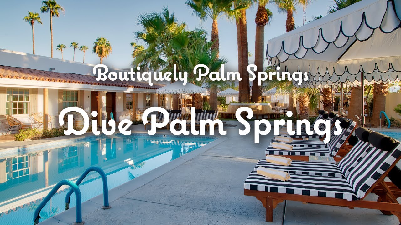 Take a Tour of Dive Palm Springs, a Luxe Desert Retreat