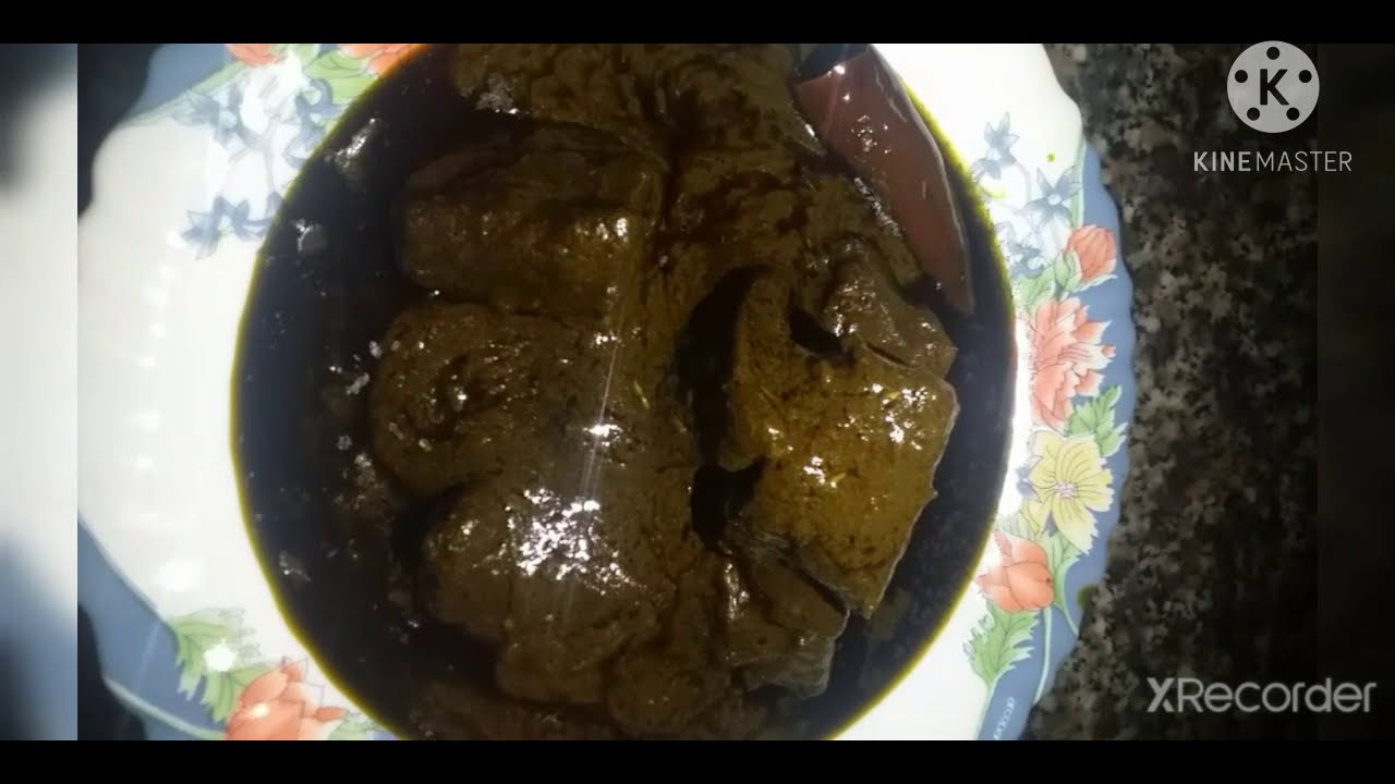 ملوخية تونسية باللحم و الكرشة البقري