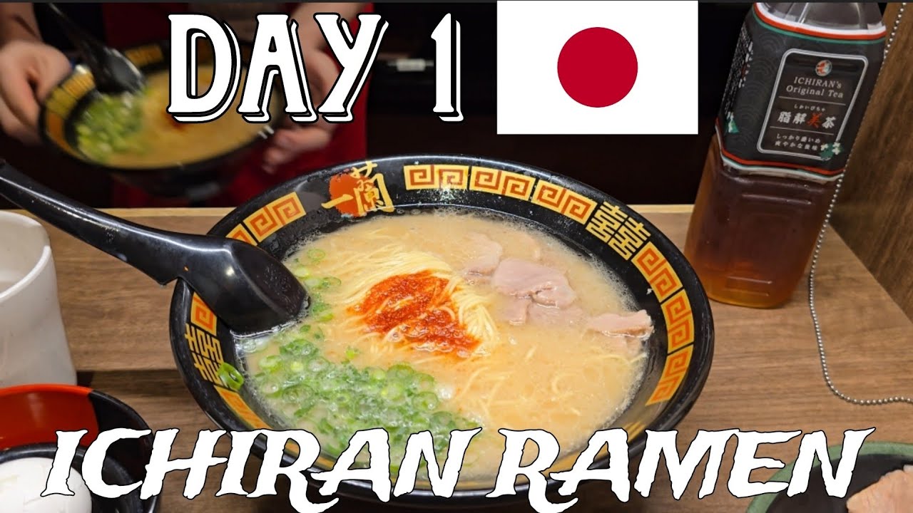 ICHIRAN RAMEN SHINSAIBASHI - THE MOST FAMOUS RAMEN IN THE WORLD 🇯🇵