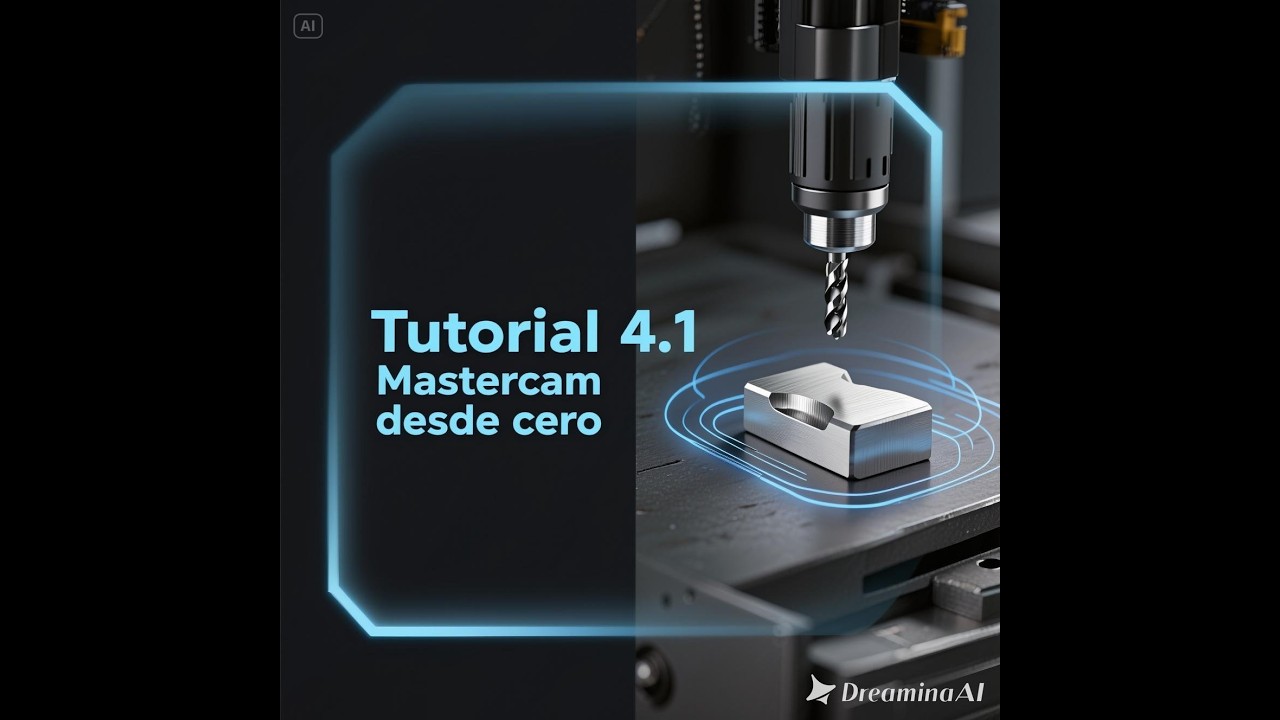 Mastercam desde Cero: Configuración de Stock y Fresado de Área (Parte 4.1)