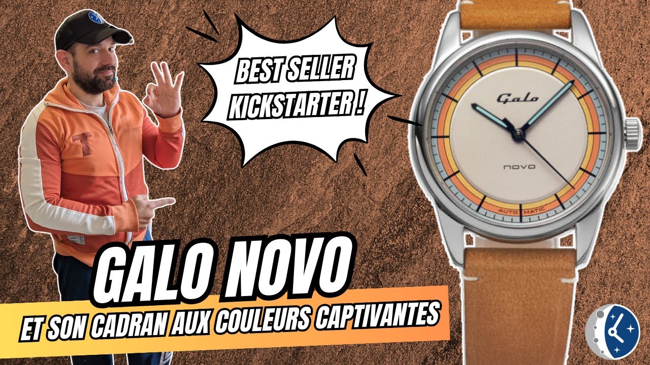 GALO NOVO : LA MONTRE QUI ATOMISE KICKSTARTER !