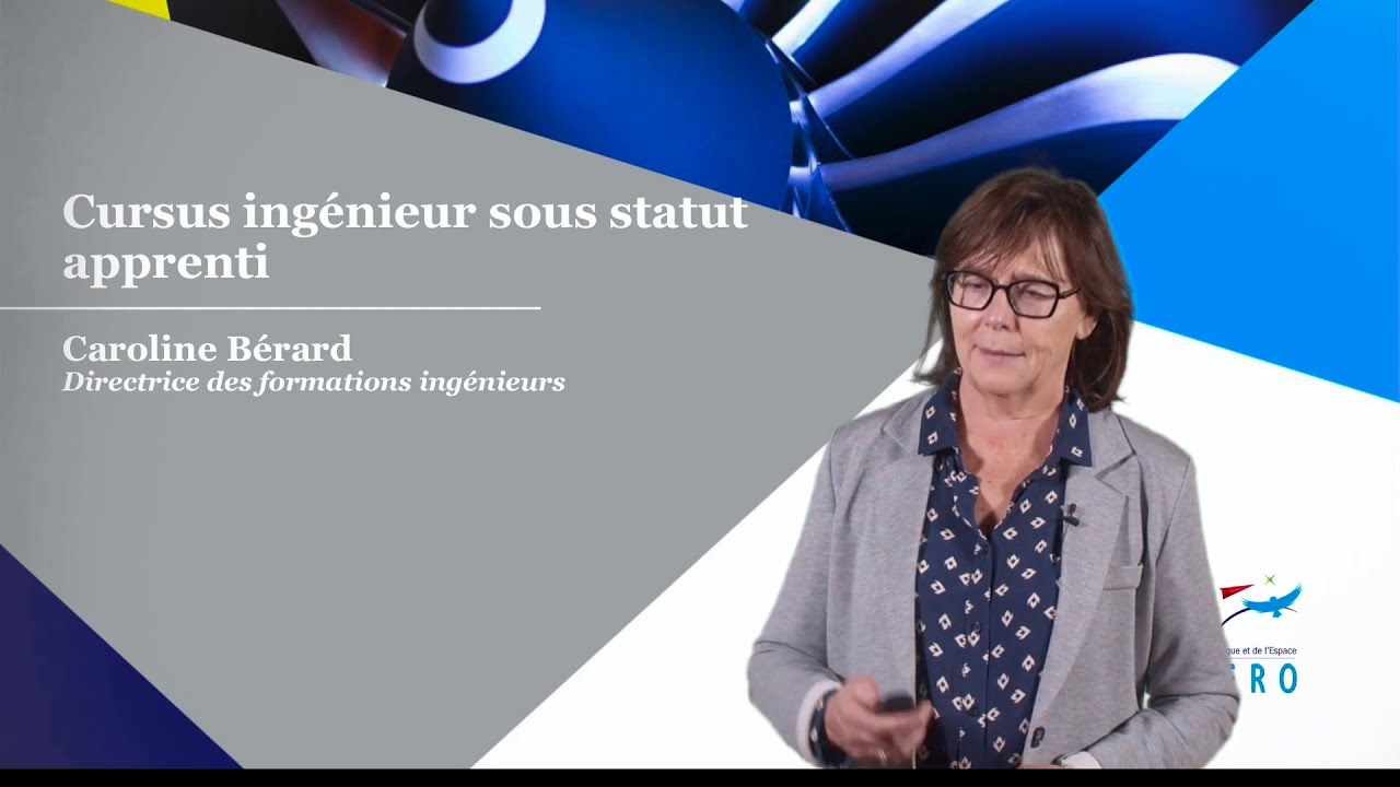 Caroline Bérard présente la nouvelle Formation Ingénieur par Apprentissage !