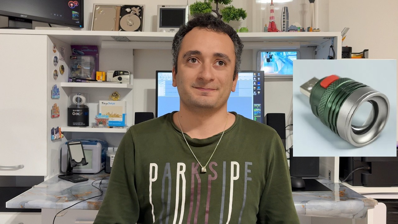 Recensione mini torcia USB acquistata su AliExpress