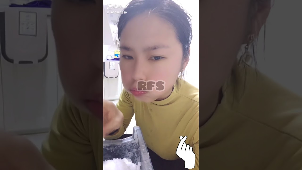 FREEZER FROST EATING [Ice ASMR] OnlyBites #7