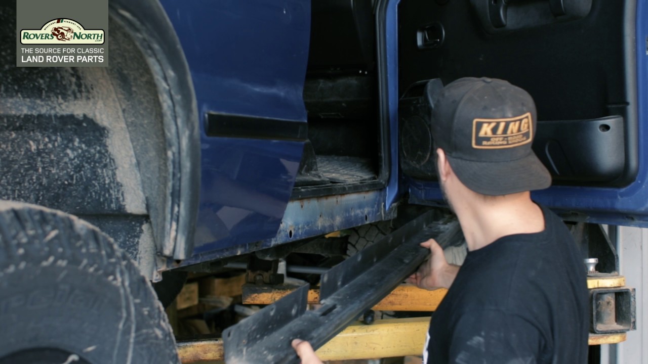 Rock Slider Install for Discovery II