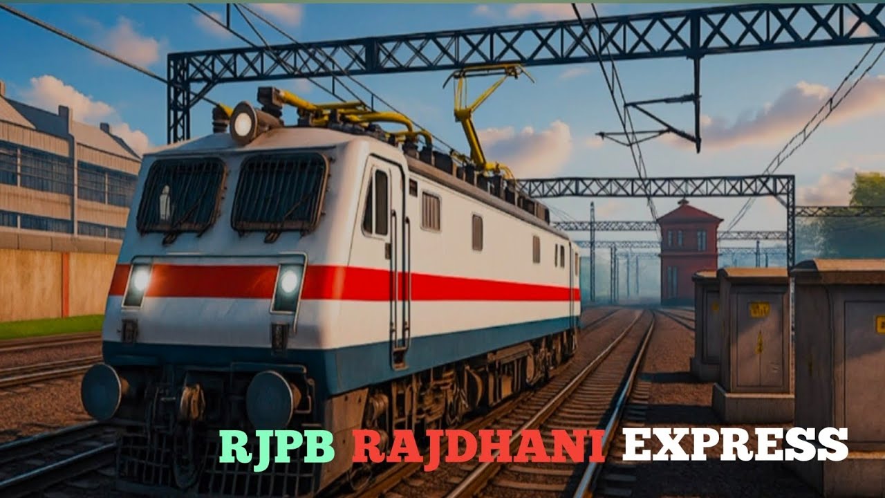 RJPB Rajdhani Express | Prayagraj To PT. DD Upadhyay | Indian Rail Express 2025