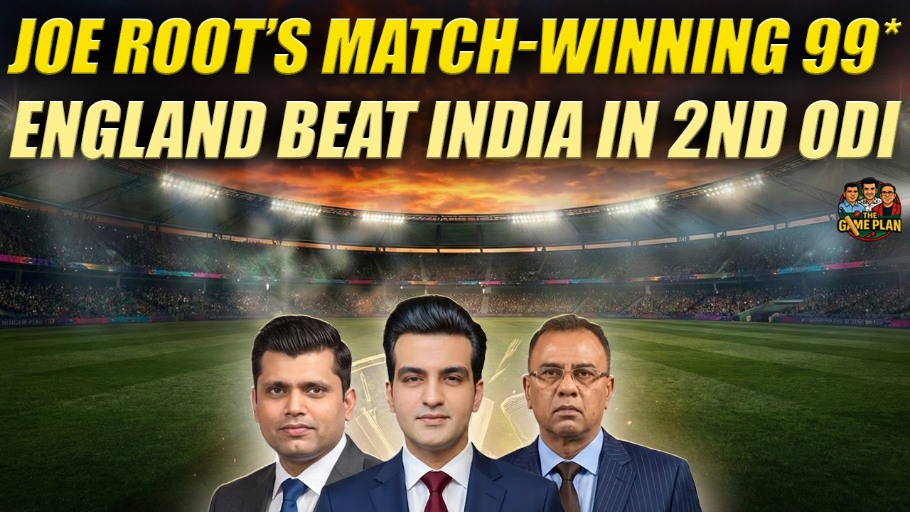 Joe Root&rsquo;s Match-Winning 99 | England Beat India in 2nd ODI | The Game Plan