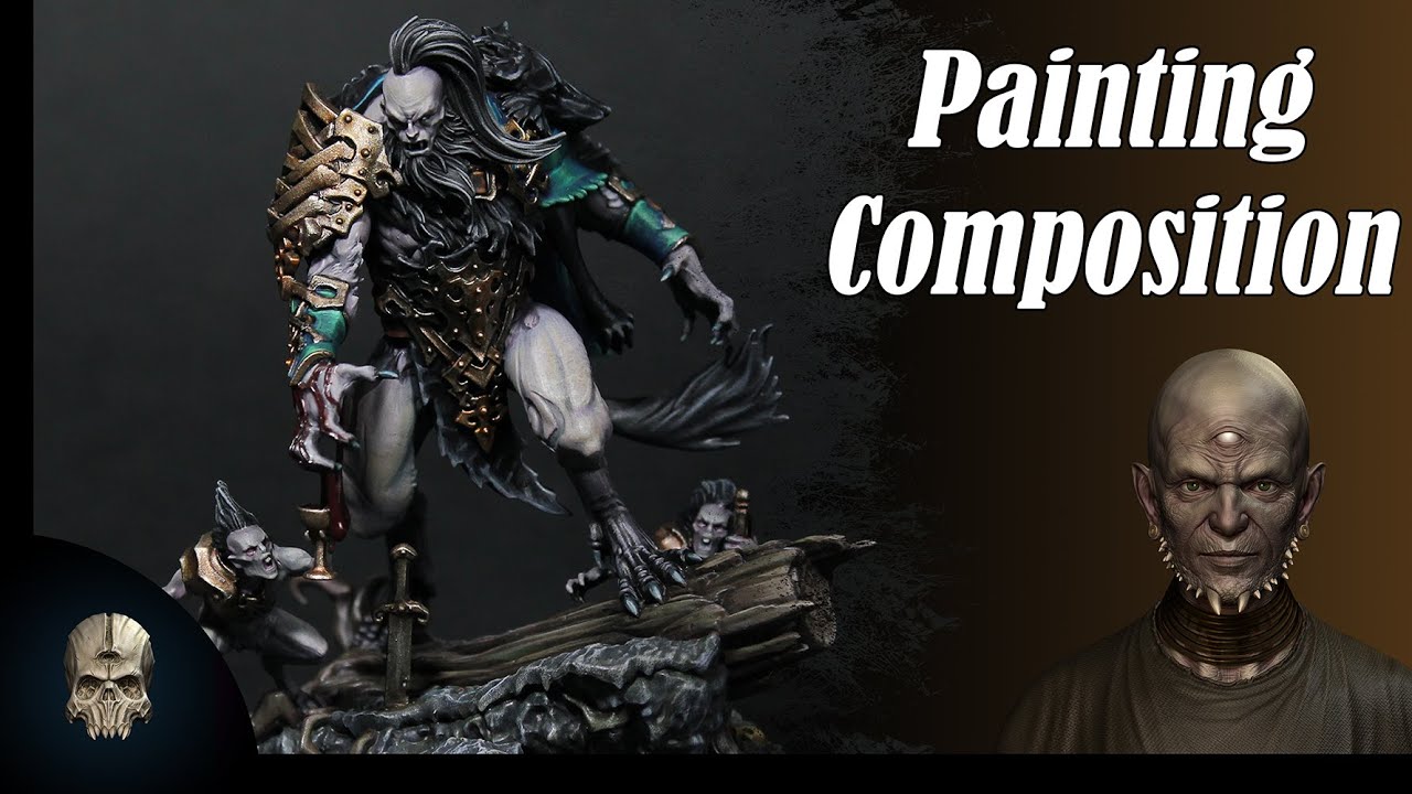 In the Hobby: Discussing Composition for Miniatures Painting Radukar for Soulblight Gravelords