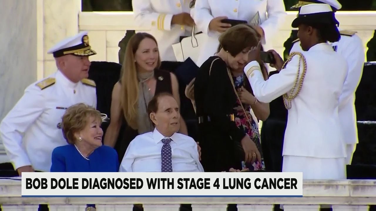 Former GOP presidential nominee Bob Dole has advanced lung cancer