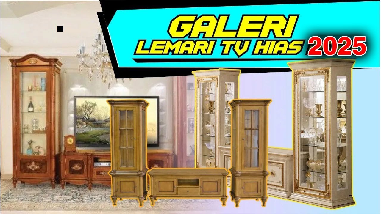 PROMO 40 Model Lemari TV Minimalis MewahTerbaru TAHUN INI