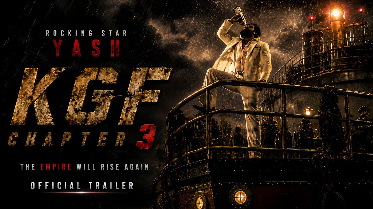 KGF Chapter 3 Trailer | The Empire Rises Again | Yash
