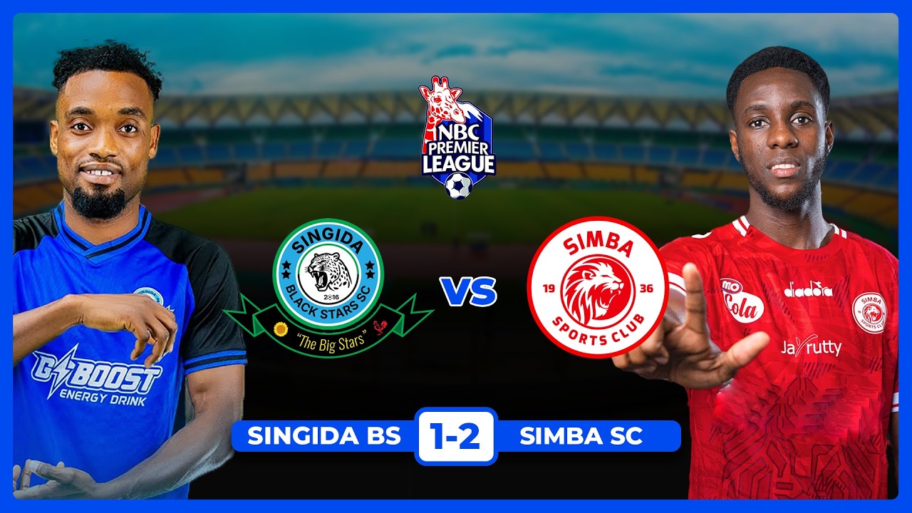🔴#LIVE: UCHAMBUZI MECHI YA SINGIDA BLACK STARS (1-2) SIMBA SC | LIGI KUU NBC