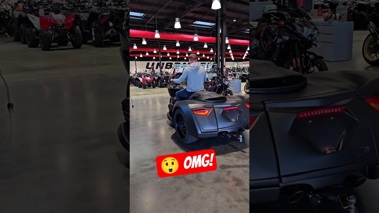😲 This new Honda Gold Wing Trike SOUNDS WILD! 🔊 #motorcycle #trike #goldwing #bikelife #honda