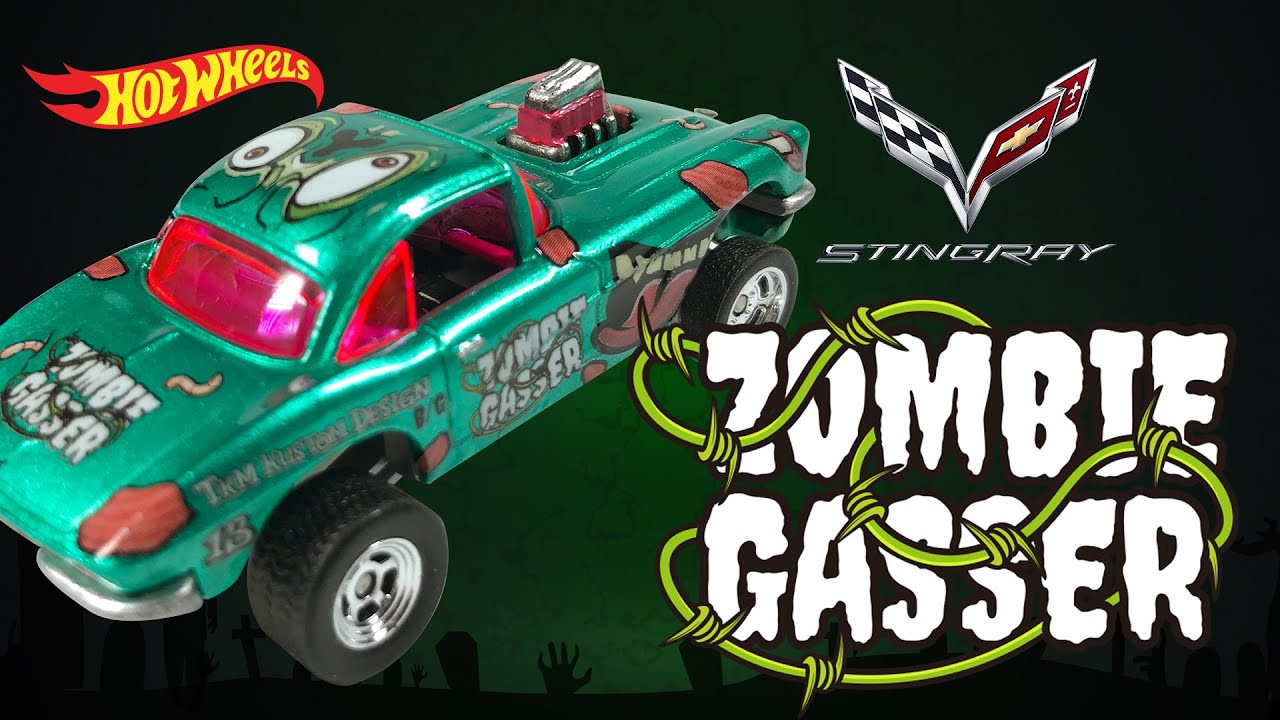 Hotwheels 2022 Chevrolet Corvette Gasser Custom 