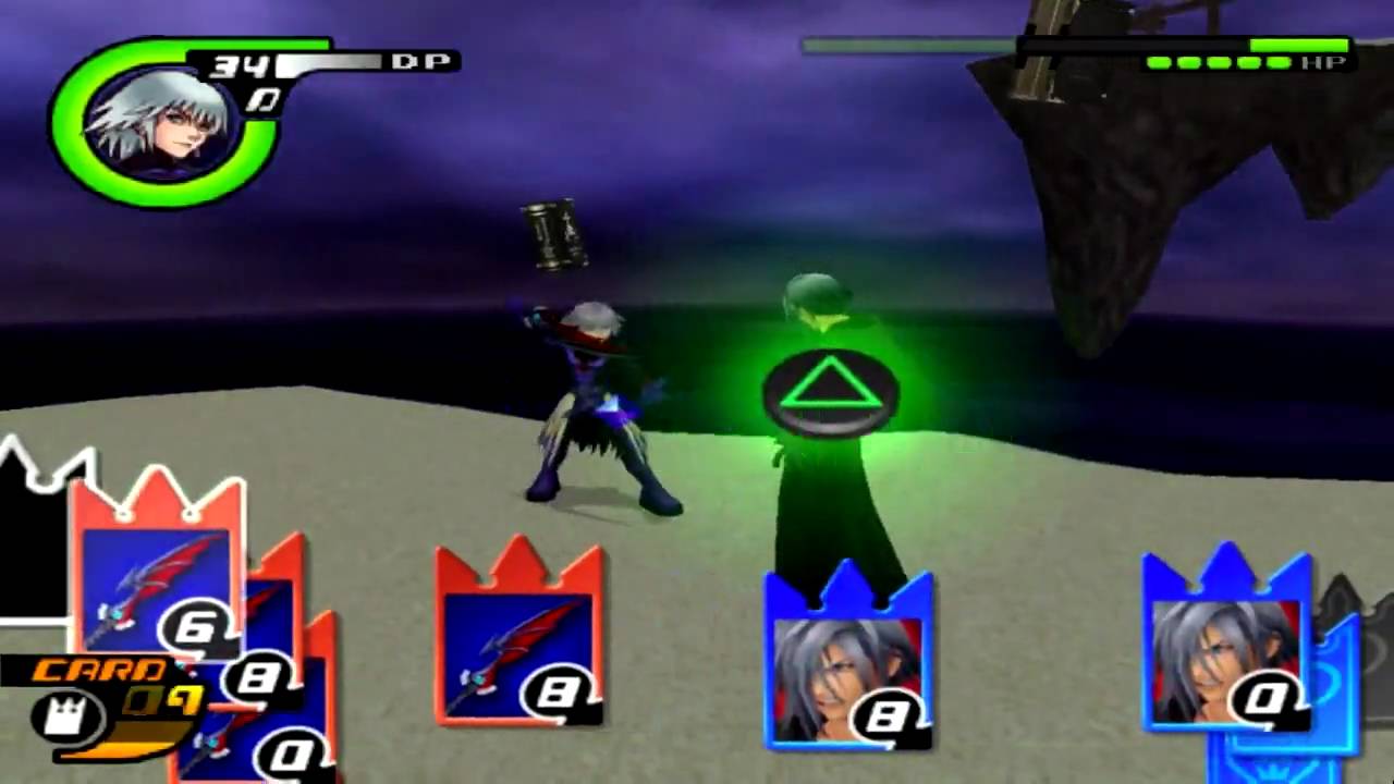 Kingdom Hearts Re:CoM Riku vs. Zexion HD