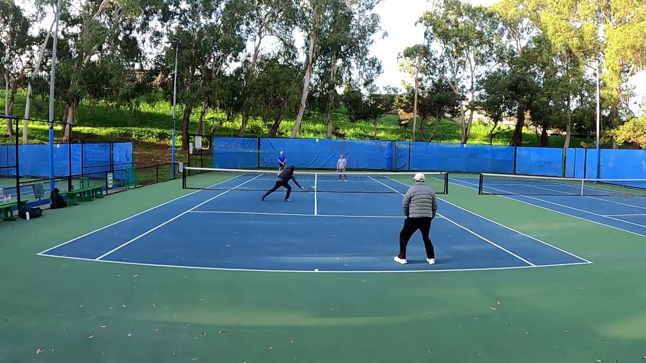 Tennis Double set 2 Patrick, Alex, Vs Long, Russ