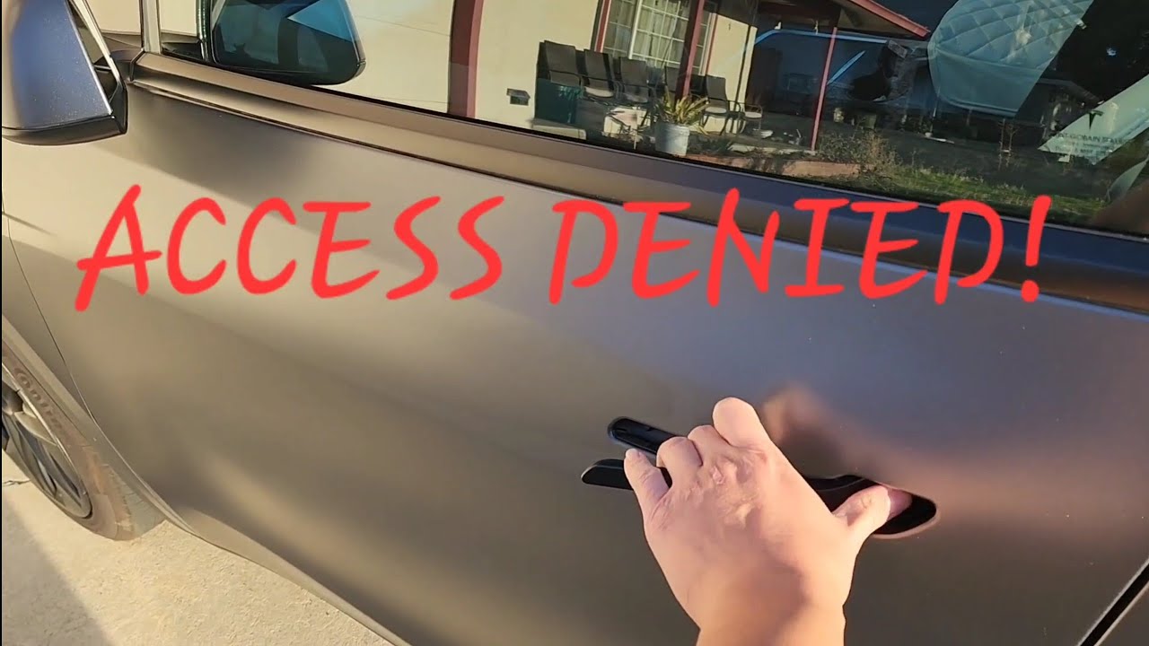 Tesla App Isn't Automatically Unlocking Door Doors Fix Workaround Repair Bluetooth Issue