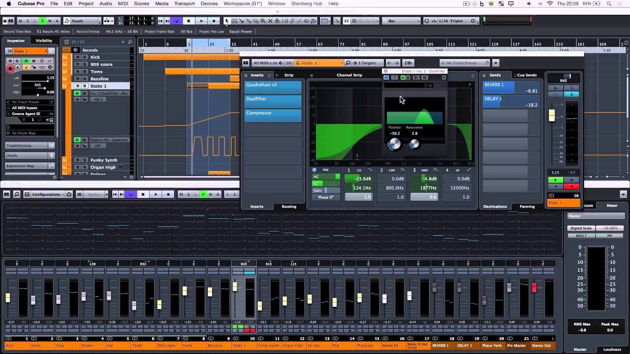 Cubase Pro 8 - Underground House Deconstruction - Steinberg Musikmesse Session 2015
