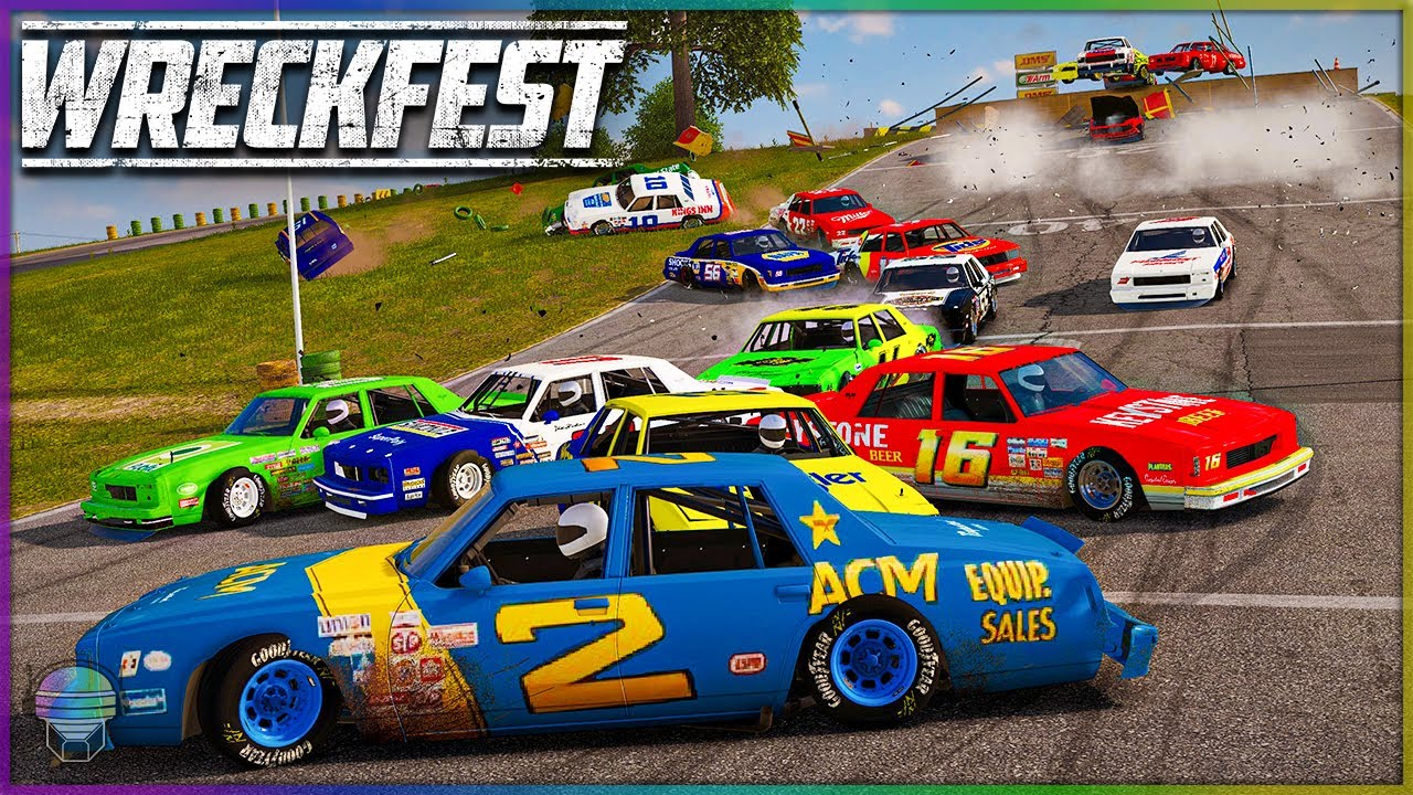 NASCAR Legends Eagles Peak Pandemonium! | Wreckfest