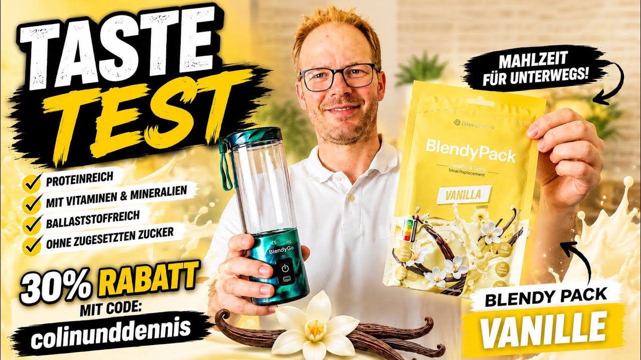 👉 Blendy Pack Vanille Taste Test &ndash; Schmeckt das wirklich? 🤔 BlendyGo