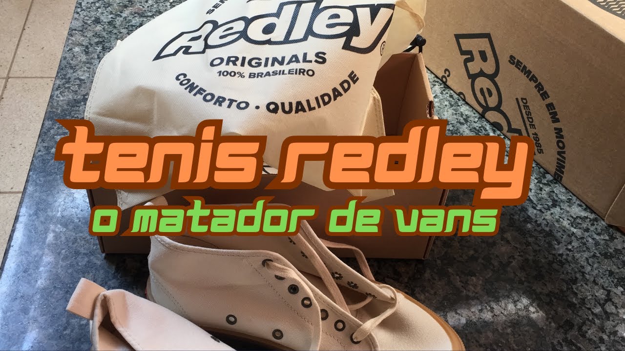 Tenis Redley - unboxing do matador