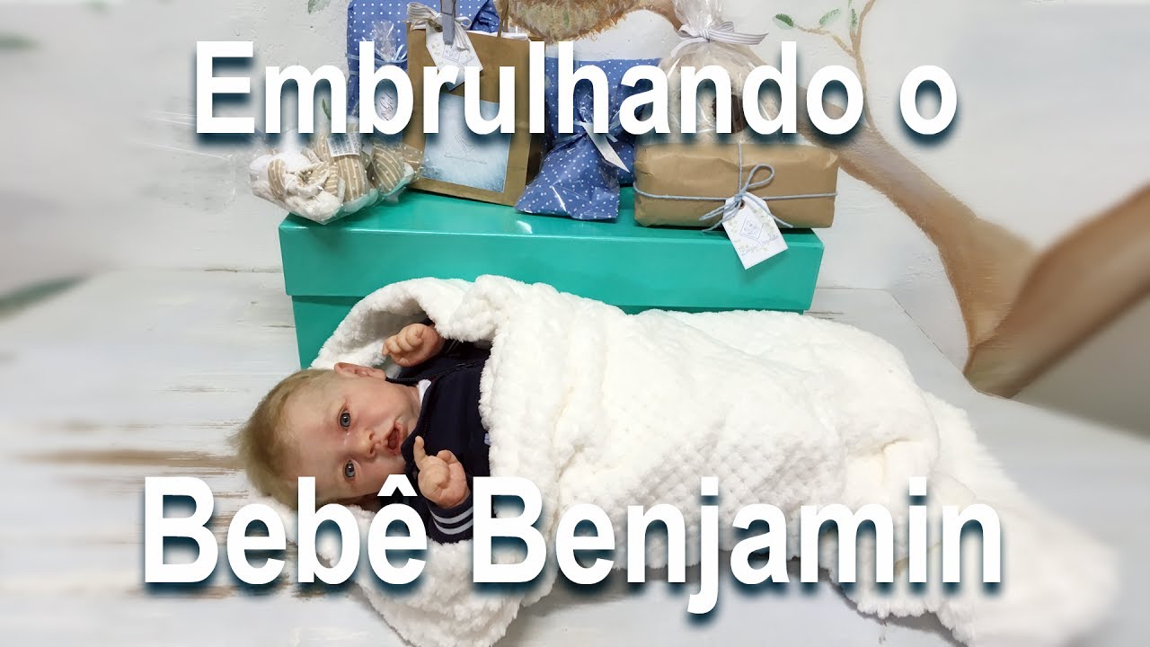 Embrulhando o Beb&ecirc; Benjamin - Box Packing Reborn (ASMR)
