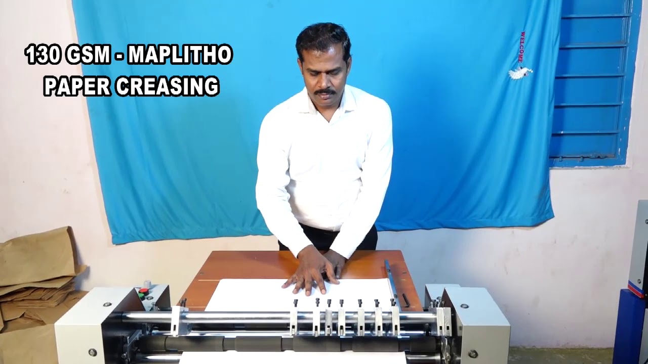 3 in 1 Sticker Half Cutting, Perforating & Creasing Machine.