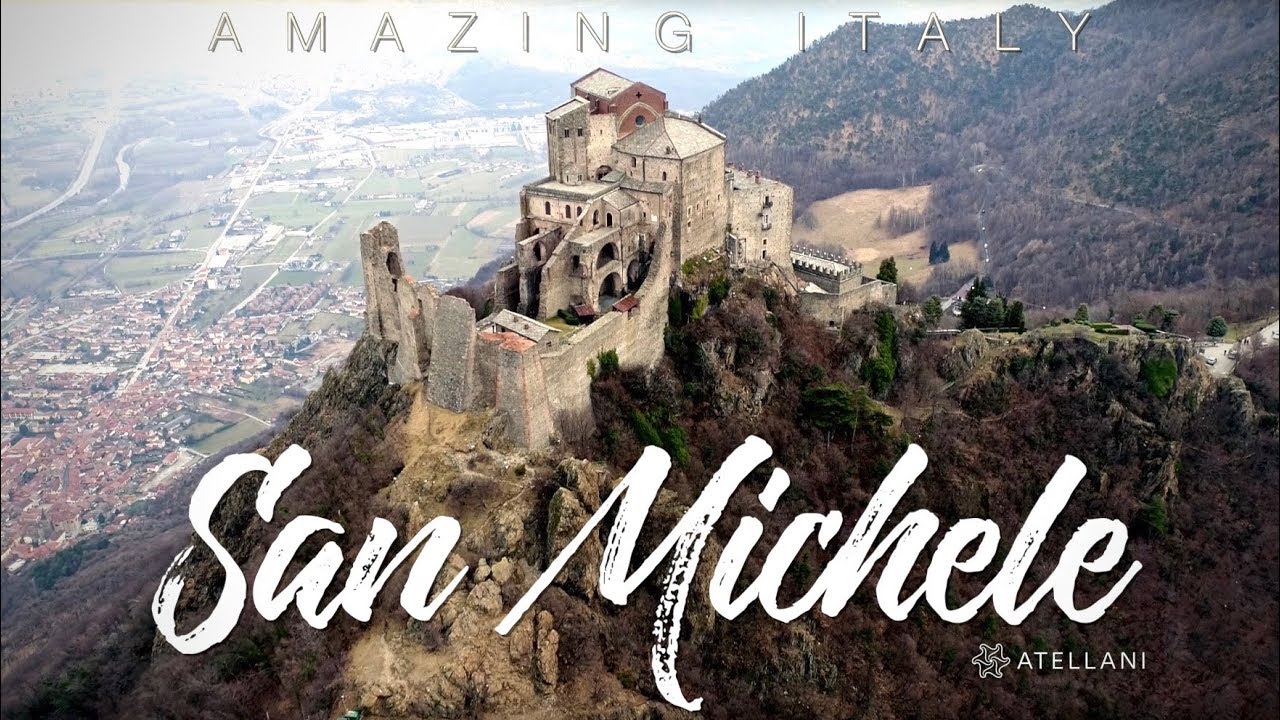 Sacra di San Michele Abbey In Piemonte Italy | FPV UHD 4K Drone Film