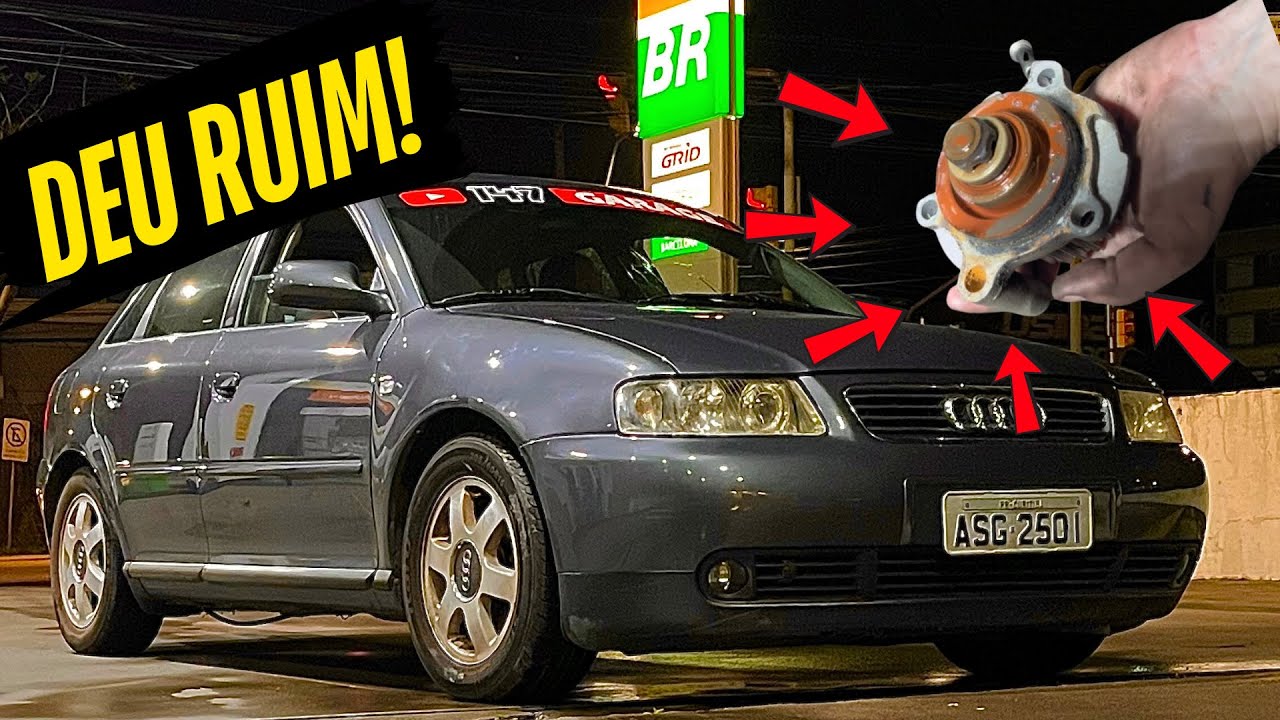 ANDAMOS ATÉ QUEBRAR O AUDI CHUMBO! QUEBROU UMA PEÇA MUITO IMPORTANTE DURANTE UMA VIAGEM