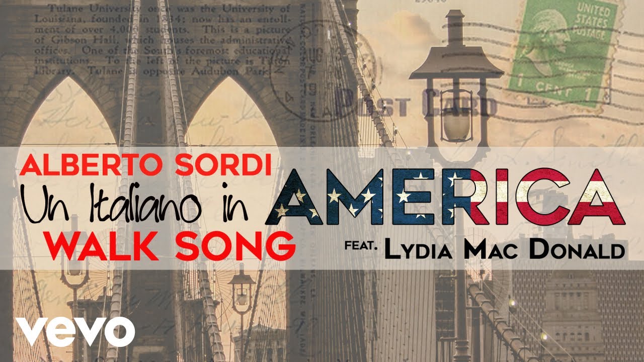 Piero Piccioni⎢Alberto Sordi - Walk Song - Un italiano in America feat. Lydia Mac Donal...
