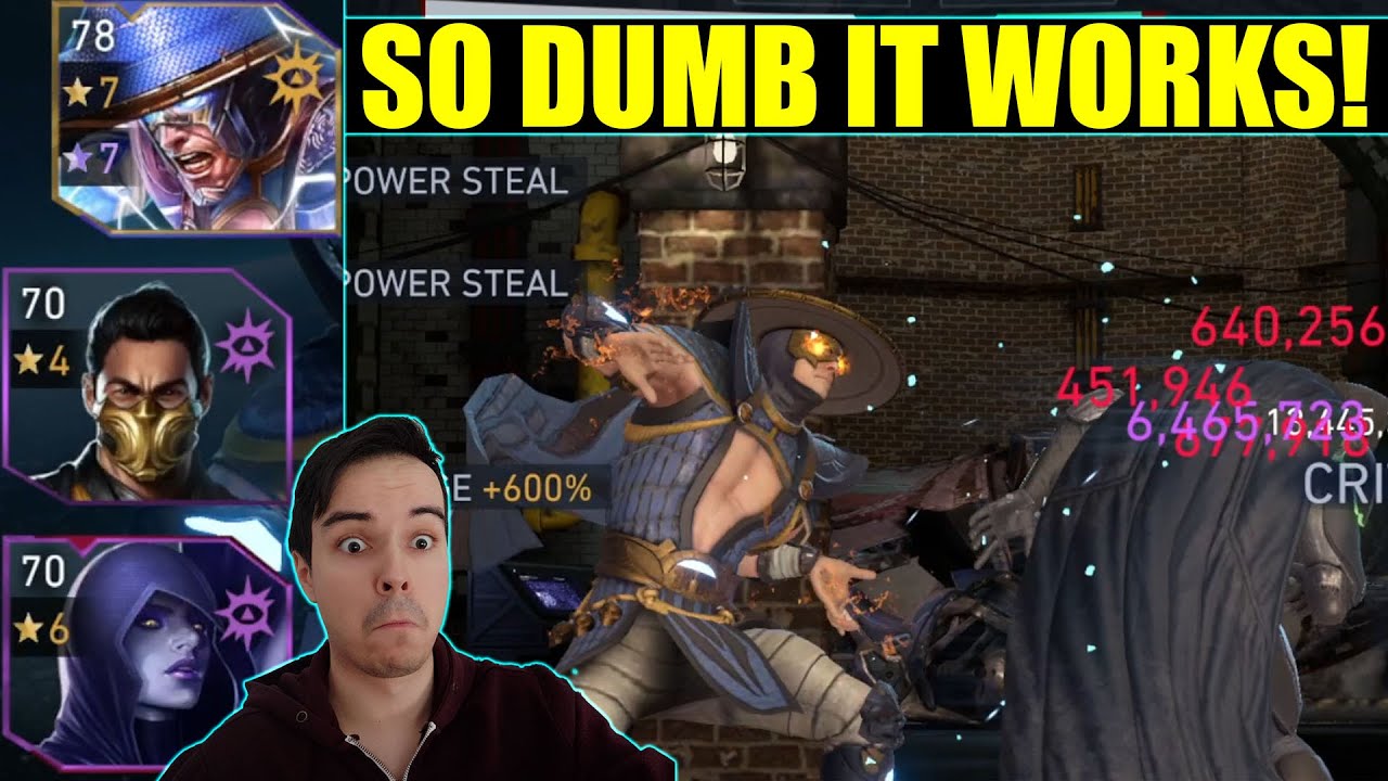 This Team Is So Dumb It Works Injustice 2 Mobile