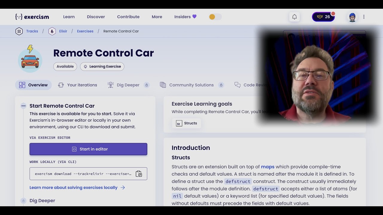Remote Control Car: Elixir Structs Explained by NotebookLM