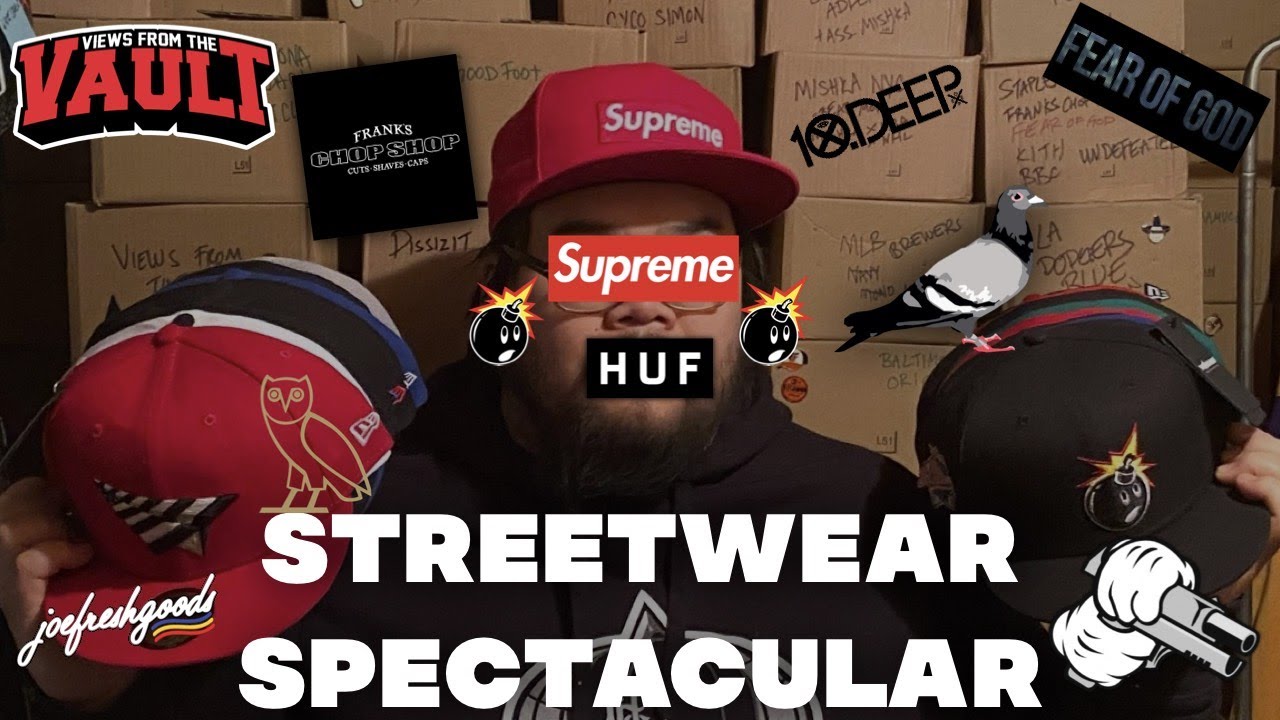 SUPREME, FEAR OF GOD, STAPLE PIGEON, OVO & MORE! New Era Fitted Hats meets the Streets!