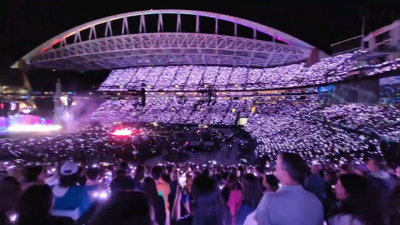 Coldplay - Higher Power w/ Intro (Music of the Spheres Tour, 09/20/2023 Seattle, Washington)