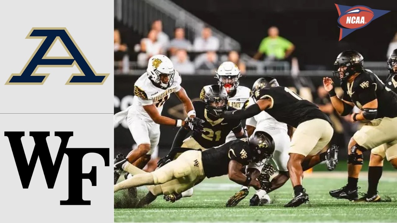 Wake Forest vs. Akron | FULL Highlights Sep 03, 2026 | College Football 2026 | NCCAF