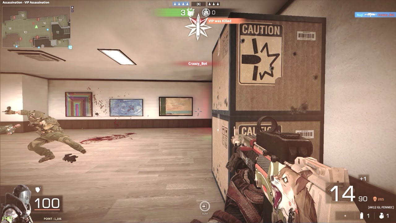 BLACK SQUAD - AK12 FENNEC MINI CLIP