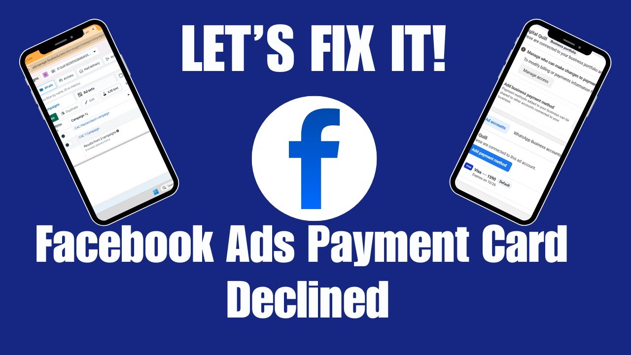 How To Solve Facebook Ads Card Payment Declined Issue Once and For All
