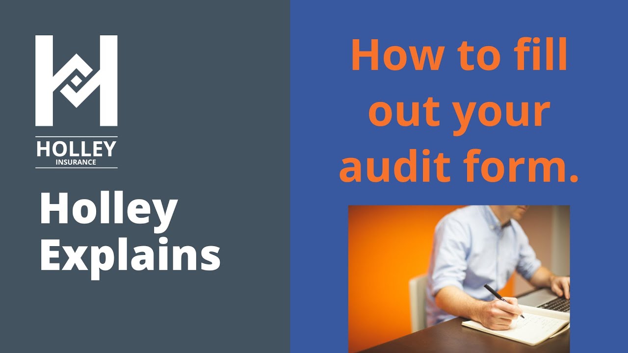 How to Complete a Business Insurance Audit Form
