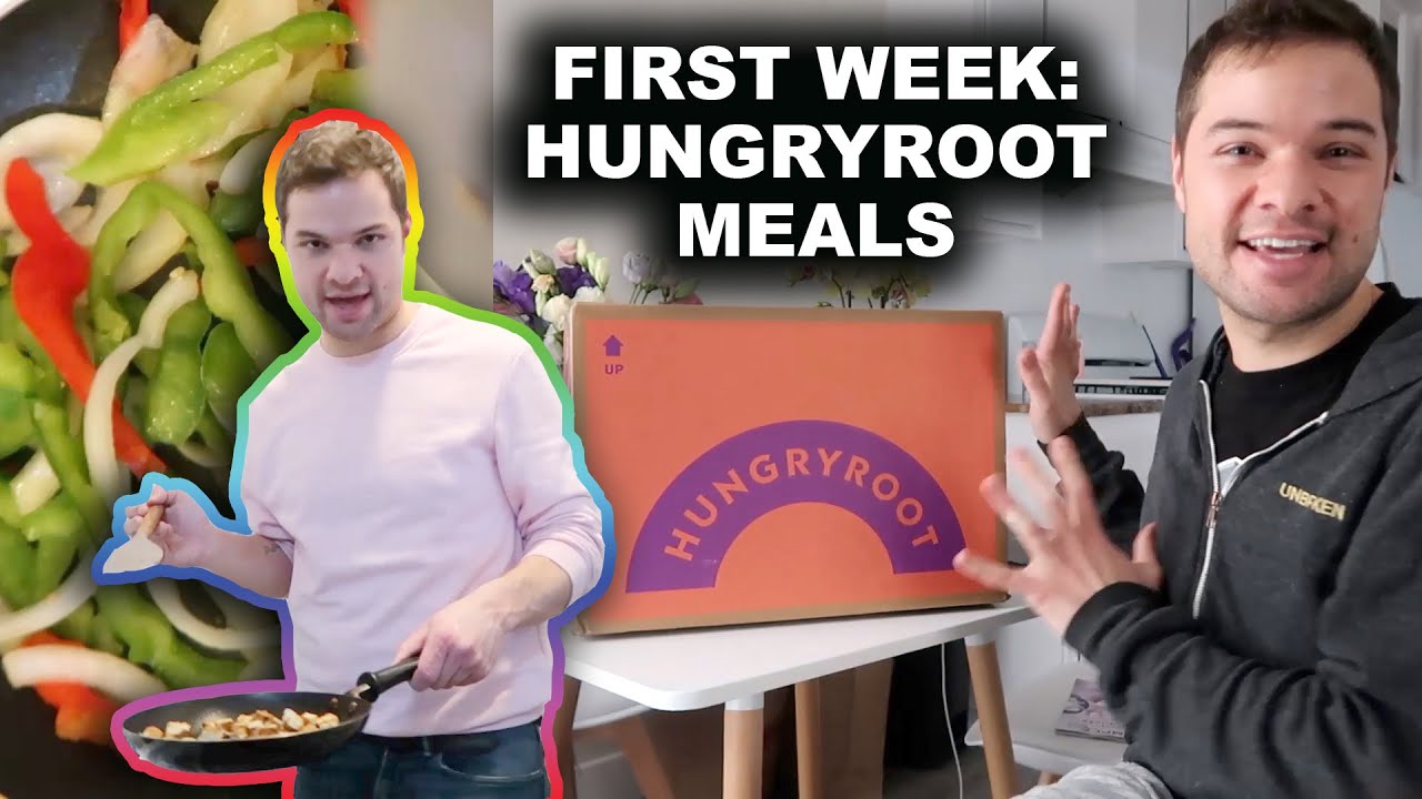 Trying Instagram Products! Hungryroot Easy Healthy Meal Kit and Grocery Delivery