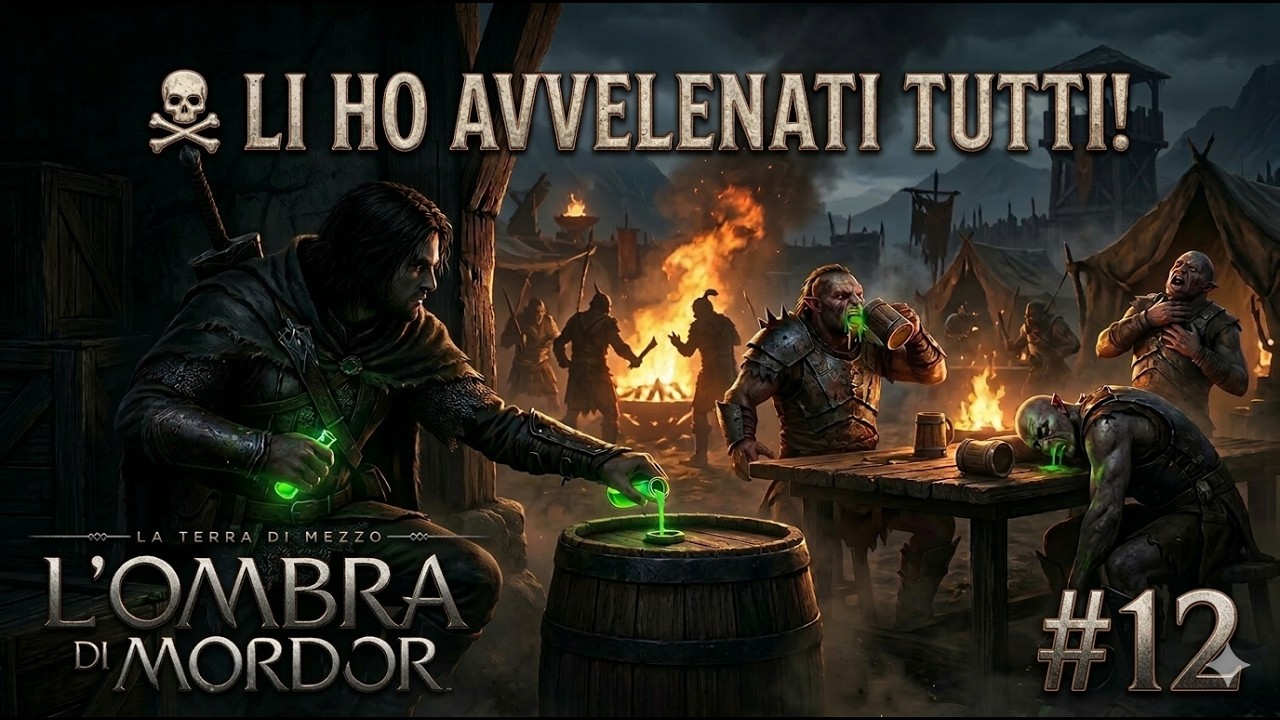 🧪 GROG AVVELENATO E SALVATAGGI! Hirgon e il piano per la Mano Nera | L'Ombra di Mordor #12 ⚔️