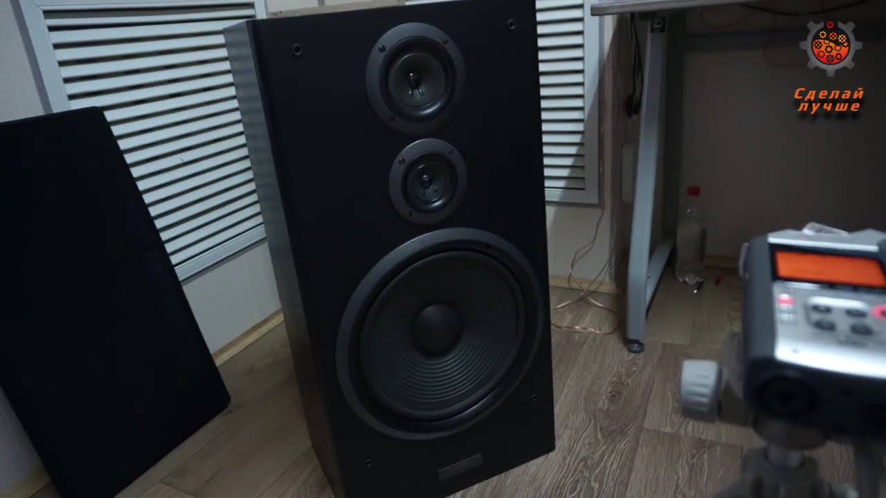 Тест акустика Pioneer CS 9030, запись на рекордер Zoom H4n