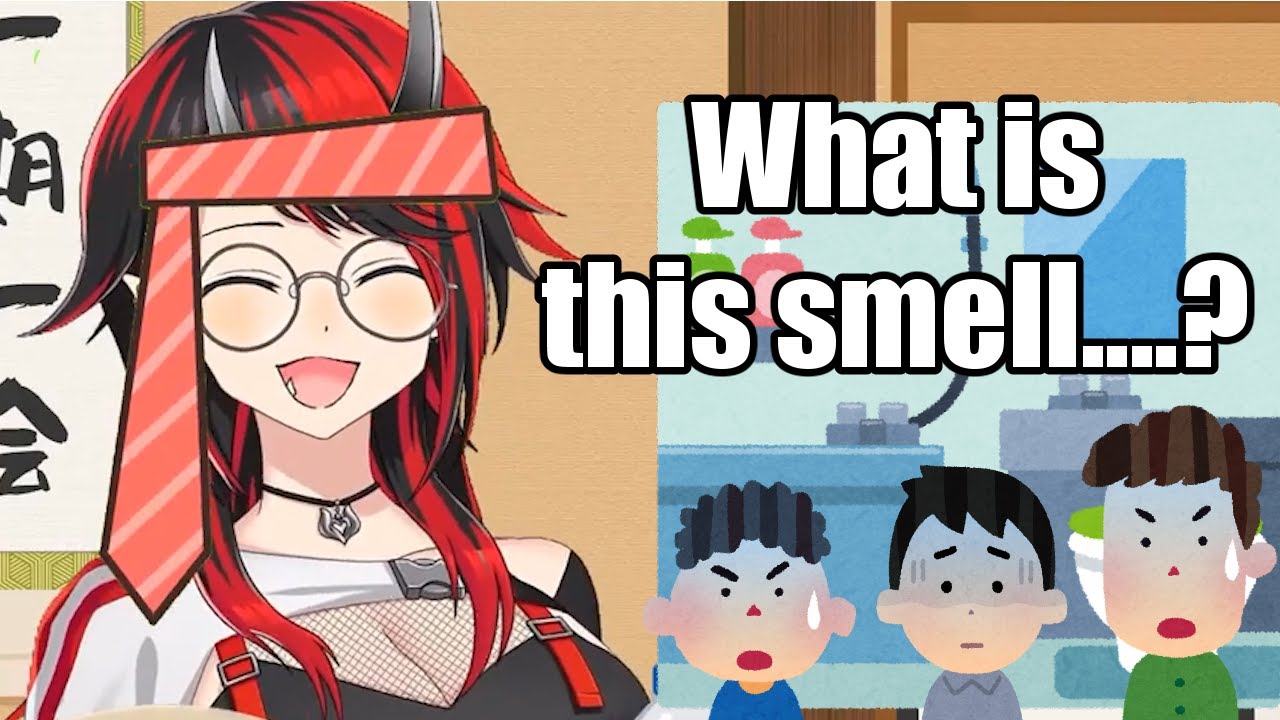 The mysterious bathroom smell [ENG Subs][Ryugasaki Rene]