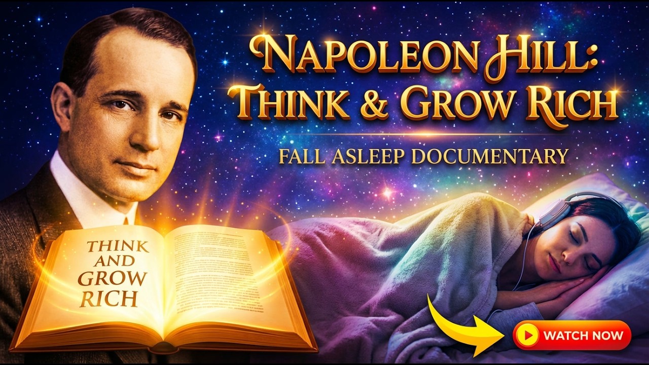 Napoleon Hill’s  Philosophy — Listen to Rewire Your Mind for Wealth | Fall Asleep Documentary