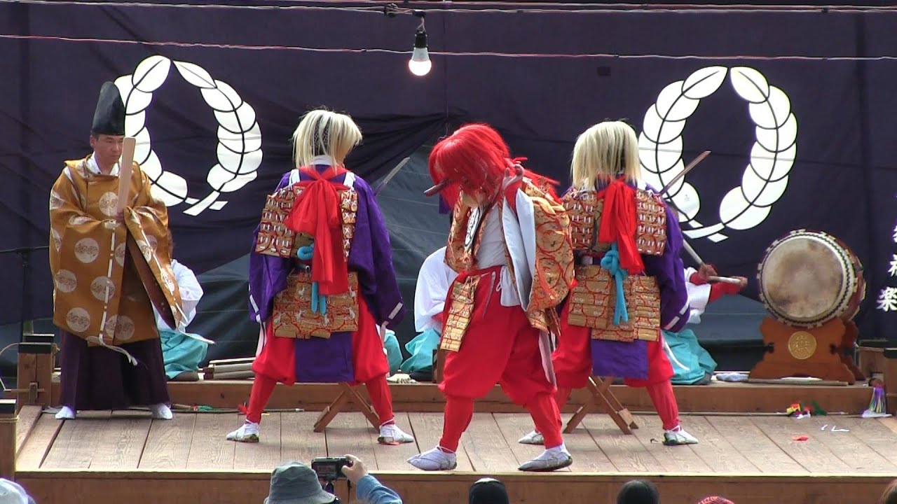 御嶽流夜神楽　御嶽神楽『地割』
