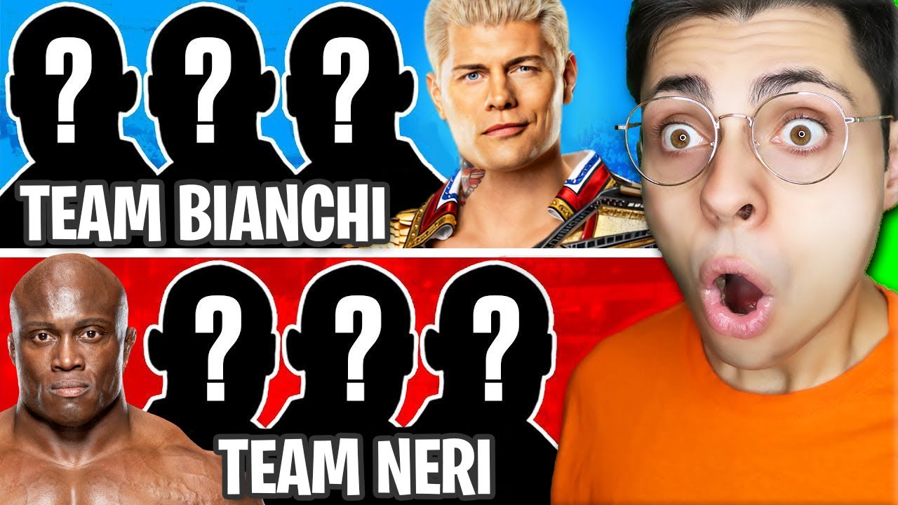 4 Wrestler NERI VS 4 Wrestler BIANCHI 🏆 Chi vincerà?