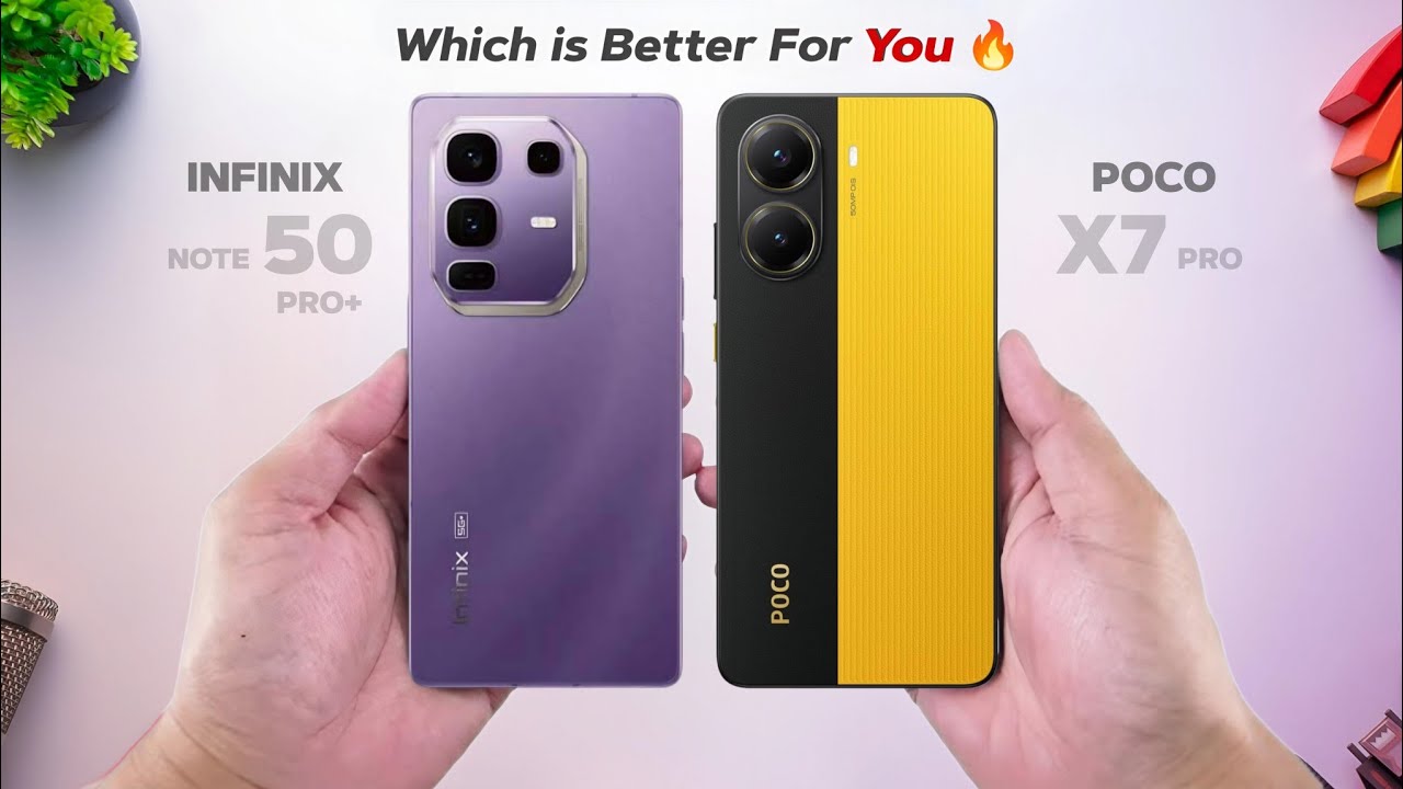 Infinix Note 50 Pro Plus Vs Poco X7 Pro
